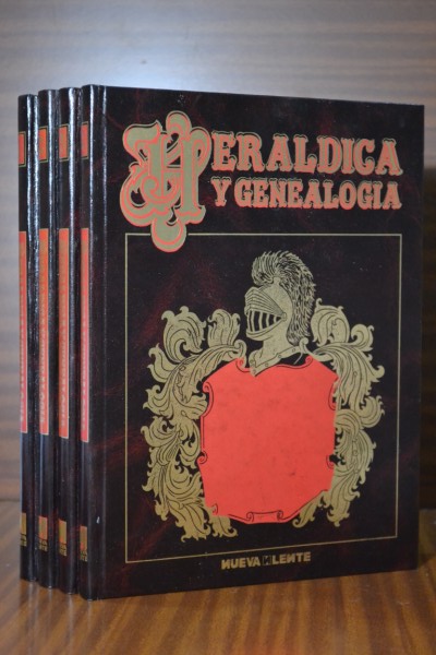 HERLDICA Y GENEALOGA. 4 vols. Enciclopedia completa
